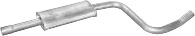 silenciador del medio Volvo 340-360 Saloon · Volvo 340-360