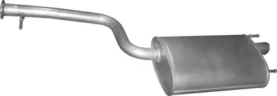 Silenciador posterior Lexus LS