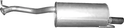 Silenciador posterior Subaru LEGACY III