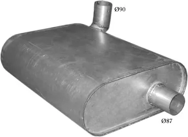 Silenciador posterior POLMO 60.02
