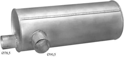 Silenciador posterior POLMO 61.08