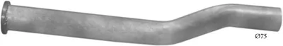 Tubo de escape POLMO 61.11