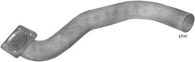 Tubo de escape POLMO 61.13