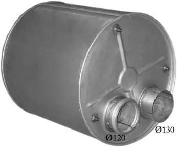 Tubo de escape POLMO 61.171