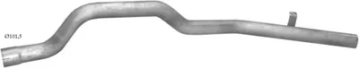 Tubo de escape POLMO 67.03