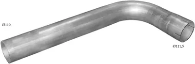 Tubo de escape POLMO 68.35