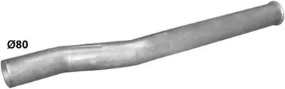 Tubo de escape POLMO 68.36