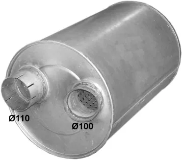 Silenciador posterior POLMO 68.46