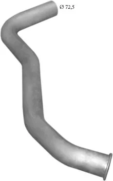 Tubo de escape POLMO 69.12