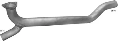 Tubo de escape POLMO 69.30