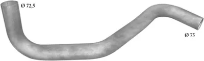 Tubo de escape POLMO 69.35