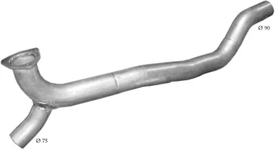 Tubo de escape POLMO 69.52