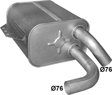 Silenciador posterior POLMO 69.63