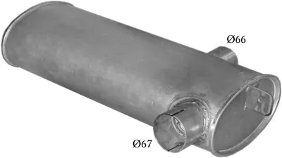 Silenciador posterior POLMO 69.70