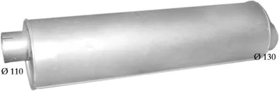 Silenciador posterior POLMO 69.74