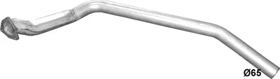 Tubo de escape POLMO 69.75
