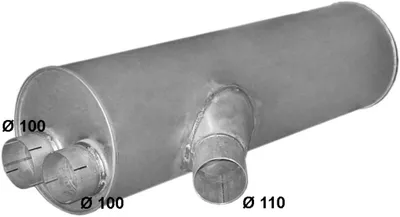 Silenciador posterior POLMO 69.88