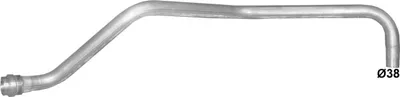 Tubo de escape POLMO 69.92