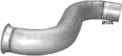 Tubo de escape POLMO 70.14