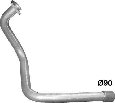 Tubo de escape POLMO 70.16
