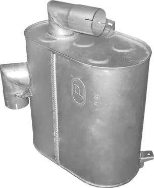 Silenciador posterior POLMO 70.25