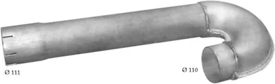 Tubo de escape POLMO 71.01