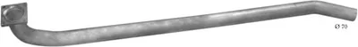Tubo de escape POLMO 72.04