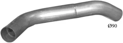 Tubo de escape POLMO 72.10