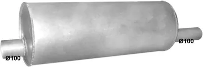 Silenciador posterior POLMO 76.03