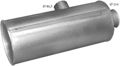 Silenciador posterior POLMO 77.01