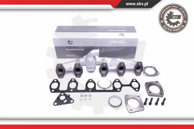 Colector de escape, sistema de escape Vw TOUAREG · Vw MULTIVAN T5 · Vw TRANSPORTER T5 Platform/Chassis (7JD, 7JE, 7JL, 7JY, 7JZ, 7F
