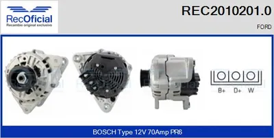 Alternador Ford ESCORT VI · Ford ESCORT VI Saloon · Ford ESCORT VI Turnier