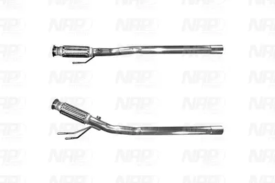 Tubo de escape Vw MULTIVAN T5 · Vw TRANSPORTER T5 Platform/Chassis (7JD, 7JE, 7JL, 7JY, 7JZ, 7F · Vw TRANSPORTER T5 Van