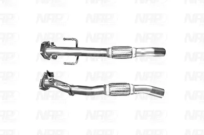 Tubo de escape Fiat FIORINO Box Body/MPV · Fiat QUBO