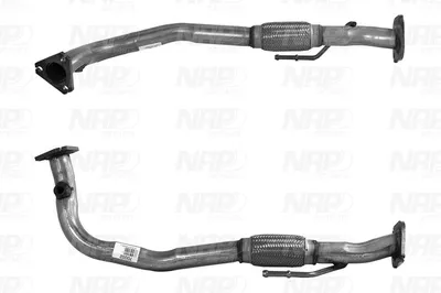 Tubo de escape Fiat PUNTO · Fiat PUNTO Van · Lancia Y