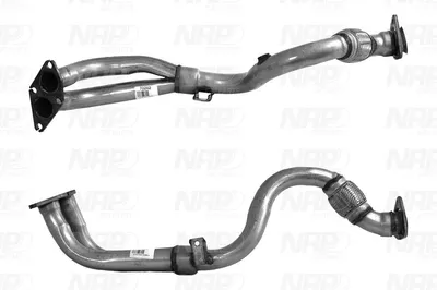 Tubo de escape Vw GOLF III · Vw VENTO
