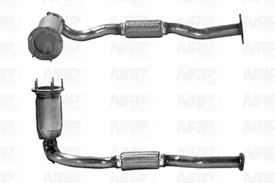 Catalizador Ford FIESTA IV · Ford FIESTA Box Body/MPV · Mazda 121 III