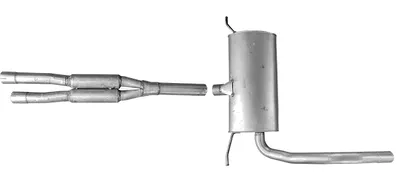 silenciador del medio Audi A6 C5 · Audi A6 C5 Avant