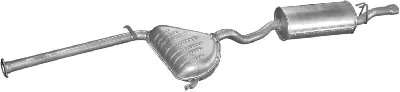 Silenciador posterior Alfa Romeo 146