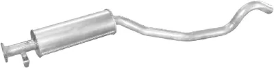 silenciador del medio Opel VECTRA A · Opel VECTRA A Hatchback · Vauxhall CAVALIER Mk III Saloon