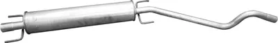 silenciador del medio Opel ASTRA H · Vauxhall ASTRA Mk V · Opel ASTRA H GTC