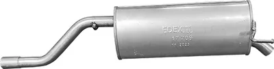Silenciador posterior Opel CORSA D · Opel CORSA E · Opel CORSA E Hatchback Van