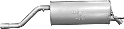 Silenciador posterior Opel CORSA D · Opel CORSA D Hatchback Van
