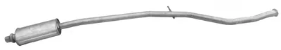silenciador del medio Peugeot 206 CC · Peugeot 206 Hatchback · Peugeot 206 Saloon