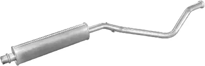 silenciador del medio Peugeot 307 · Peugeot 307 CC · Citroën C4 I