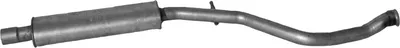 silenciador del medio Peugeot 206 CC