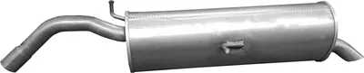 Silenciador posterior Citroën C4 II · Citroën DS4 · Peugeot 308 I