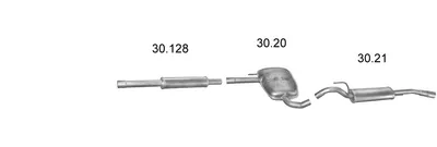 Sistema de gases de escape Vw PASSAT B3/B4 · Vw PASSAT B3/B4 Variant