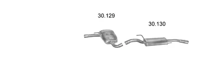 Sistema de gases de escape Vw PASSAT B3/B4 · Vw PASSAT B3/B4 Variant