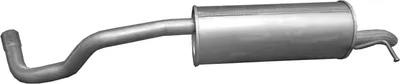 Silenciador posterior Skoda RAPID Spaceback · Skoda RAPID · Seat TOLEDO IV
